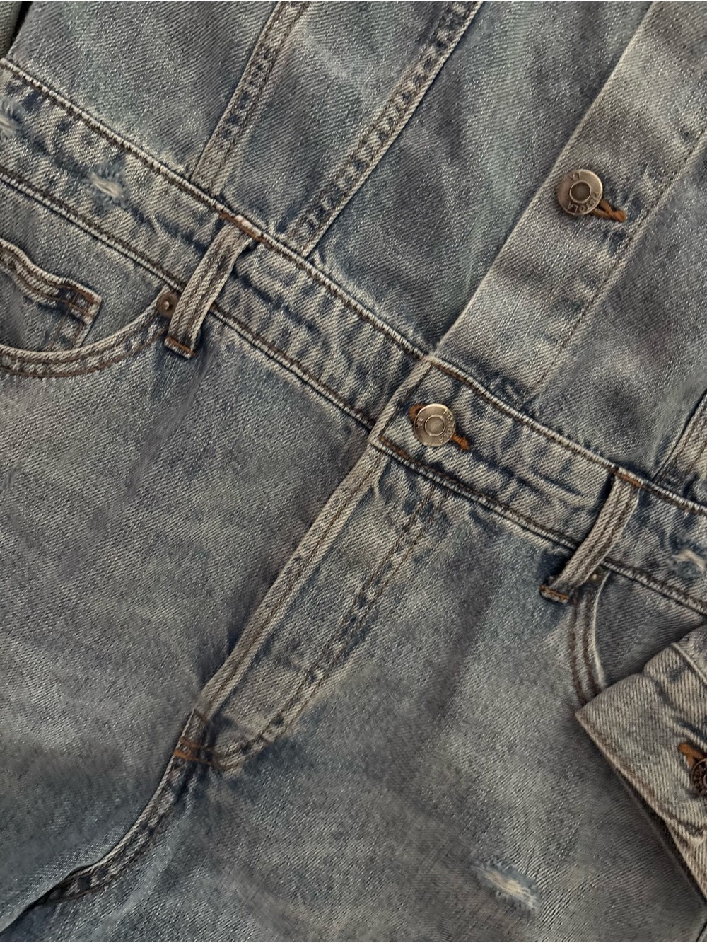 Pistola Denim Romper - Size Medium - Picture 5 of 12